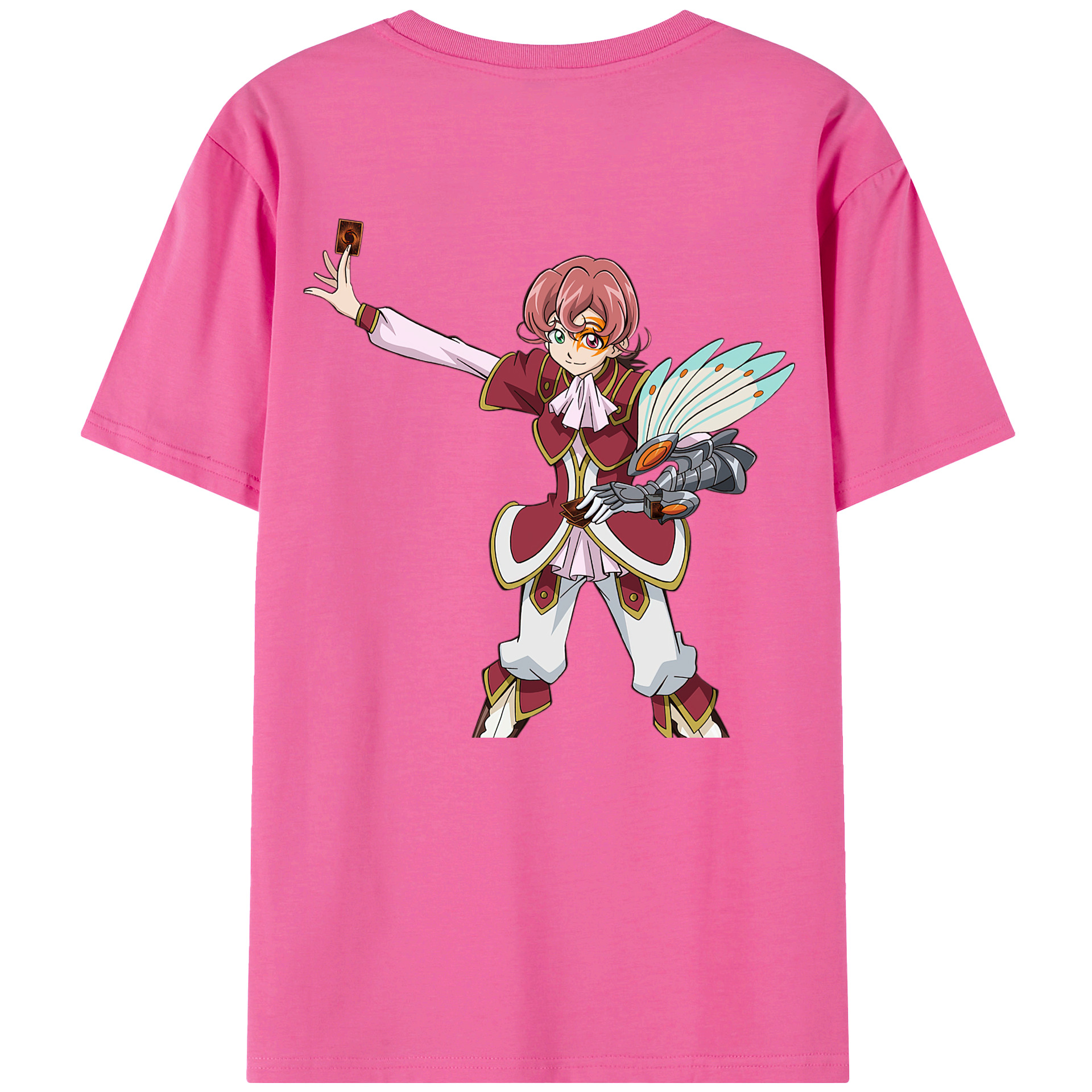 （画像用） 遊☆戯☆王 Yu-Gi-Oh! レディース半袖Tシャツ(バックプリント)